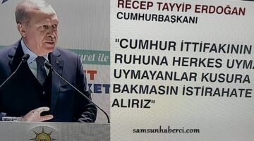 AKP’DE DEPREM!SAMSUN İL BAŞKANI GÖREVDEN ALINDI!