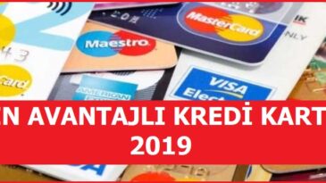 KREDİ KARTI FAİZ’LERİ DÜŞTÜ!