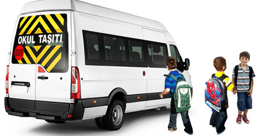 ÖĞRENCİ SERVİSLERİNE BÜYÜK GÖZALTI