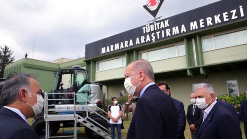 ERDOĞAN,TÜBİTAK MÜKEMMELİYET MERKEZİNİN AÇILIŞINI YAPTI