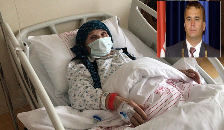 Naim Süleymenoğlu’nun Hasta annesi tedavi için Türkiye’ye getirildi.