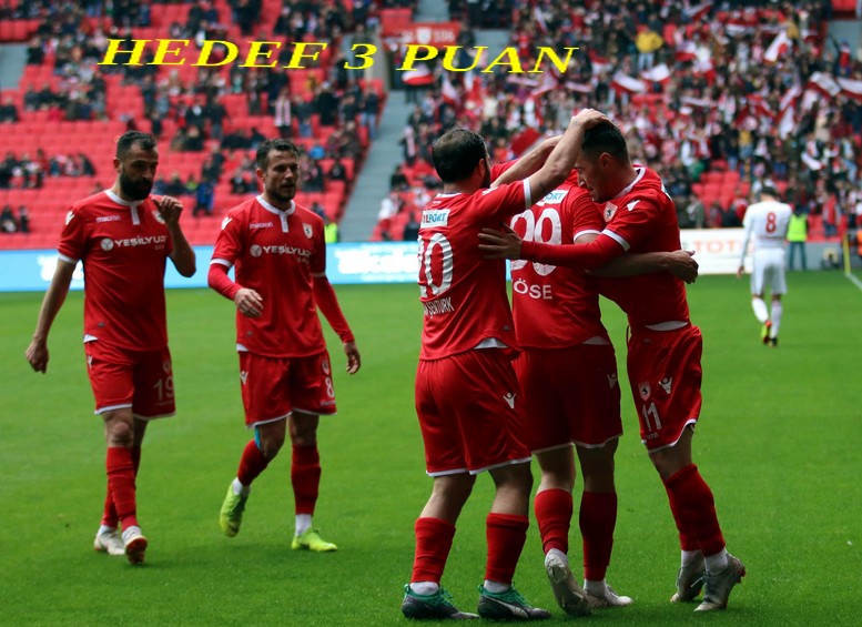 Samsunspor’da Hedef 3 Puan.