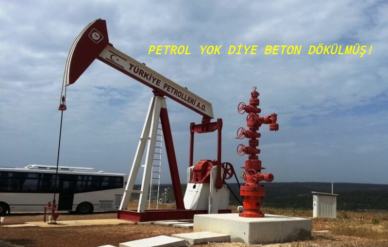 PETROL YOK DİYE KAPATILAN KUYU DAN PETROL FIŞKIRIYOR!
