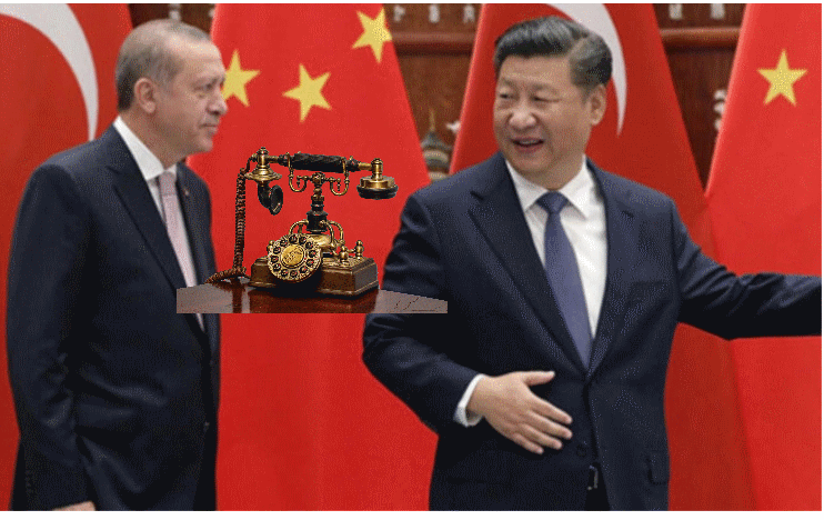 ERDOĞAN ÇİN LİDERİ İLE GÖRÜŞTÜ