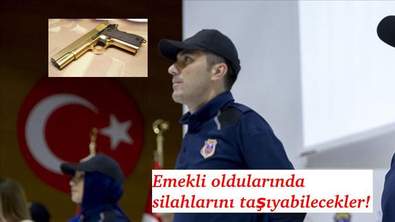 İnfaz Koruma Memurları Emekli olduklarında Silahlarını Taşıyabilecekler!