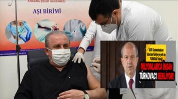 MECLİS BAŞKANI ŞENTOP,TURKOVAC AŞISINI TERCİH ETTİ