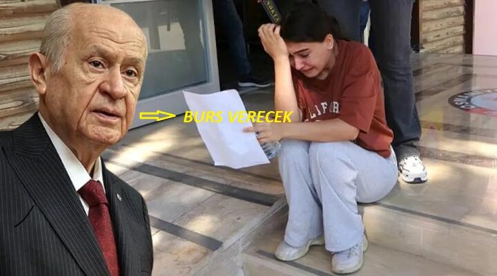 DEVLET BAHÇELİ SAHİP ÇIKTI!BURS VERECEK
