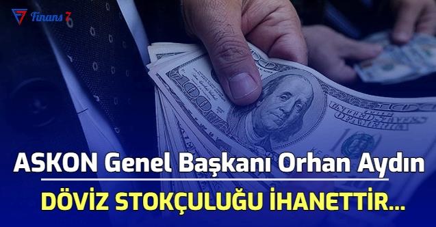 DÖVİZ STOKÇULUĞU YAPMAK BU ÜLKEYE İHANETTİR!