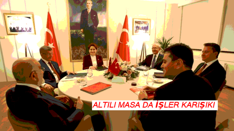 6’LI MASA’DA KAZAN KAYNIYOR!