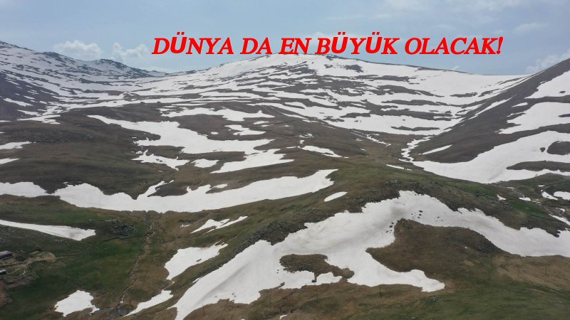 Ordu’ya Dünyanın en Büyük Kayak merkezi kuruluyor